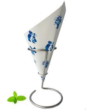 Puntzak Delfts Blauw <br> 40 stuks