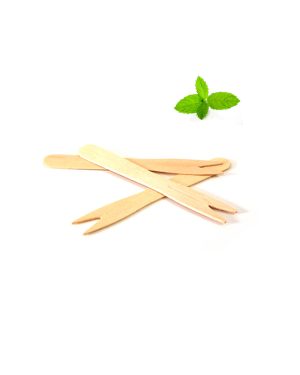 Vorkjes Hout Kort, 8,5 cm 40 stuks