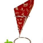 Puntzak Kerst  BIO bruin papier  40 stuks